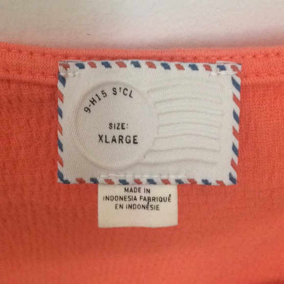 Anthropologie coral shirt - Picture 3 of 4